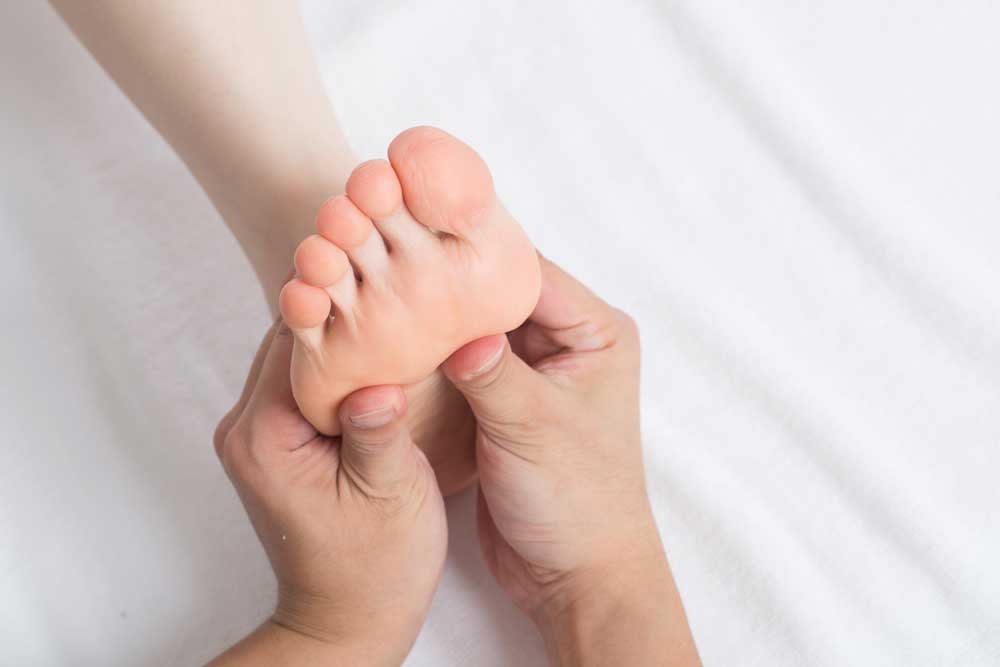 fodbehandling - fodmassage hos fodterapeut