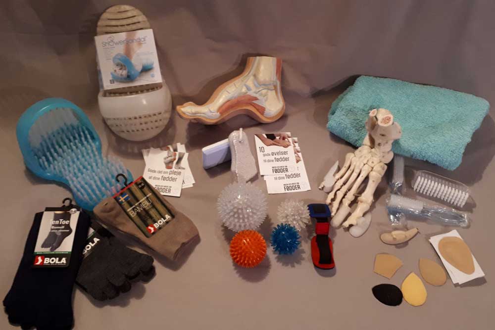 Fodpleje træning og egen pleje